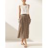 imageTanming Womens Cotton Linen Suit Vest Summer Casual Sleeveless Button Down Tank Tops Fashion Work WaistcoatWhite