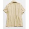 imageTanming Womens Open Front Cardigan Sweaters Casual Short Sleeve Knit Sweater Cape Wrap Outerwear CoatsApricot