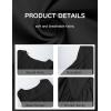 imageTanming Womens Sleeveless Peplum Top Swing Tank Loose Fit Back Button Casual Blouse Ruffled ShirtsBlack