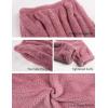 imageTanming Womens Fluffy Pajamas Set Fleece Pullover Pants Plush Loungewear SleepwearPink
