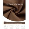image:imageTanming Womens Barrel Pants High Elastic Waisted Summer Capri Pants Loose Fit Casual Wide Leg TrousersCoffee