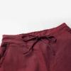 image:imageTanming Linen Pants for Women Summer Casual High Waisted Drawstring White Beach PantWine Red