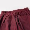 image:imageTanming Linen Pants for Women Summer Casual High Waisted Drawstring White Beach PantWine Red