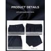 image:imageTanming Womens Linen Pants Casual Capri Baggy Wide Leg Trousers Palazzo Pants Beach Vacation OutfitsNavy