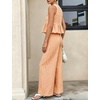 image:imageTanming Womens 2 Piece Set Outfits Gingham Plaid Tank Tops Wide Leg Pants Matching Lounge SetsOrange