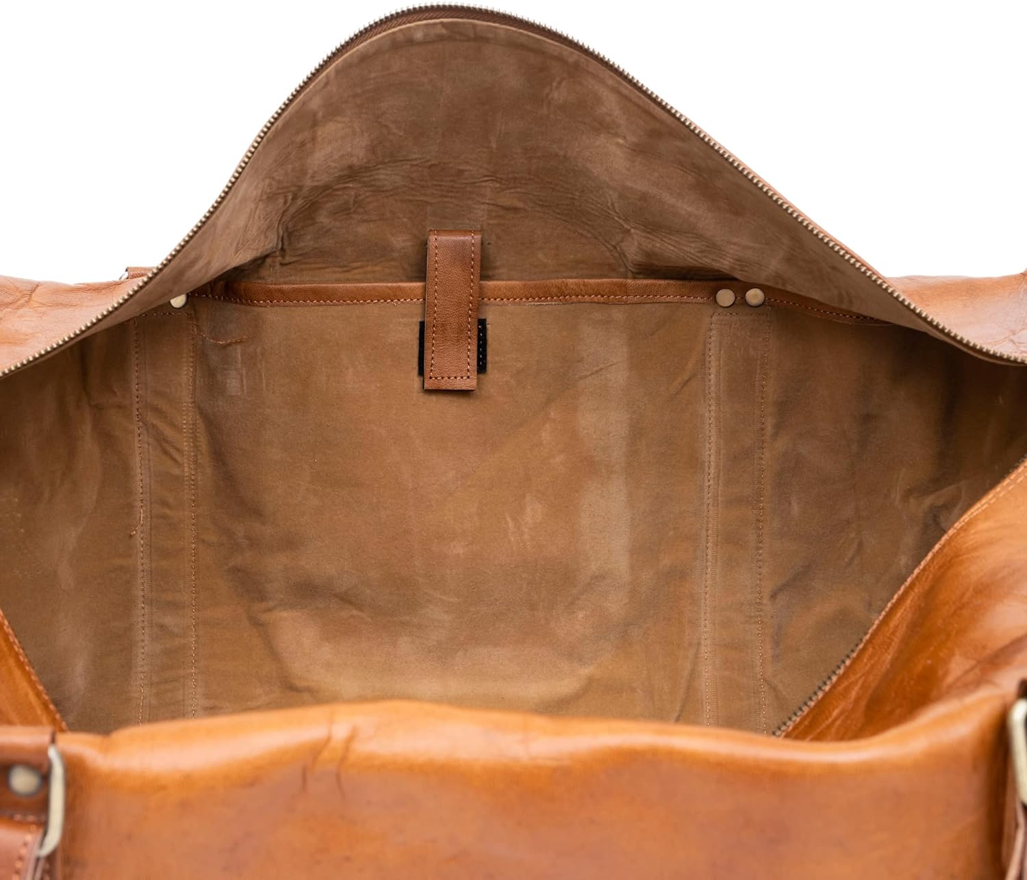 Berliner Bags Vintage Leather Duffle Bag New York for Travel or the Gym, Overnight Bag for Men and Women 