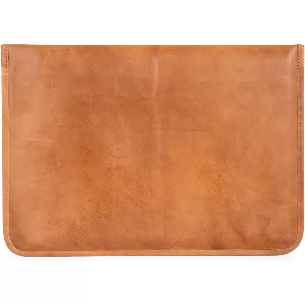 Berliner Bags Vintage Leather Laptop Sleeve, Computer Case Notebook Cover - Brown 