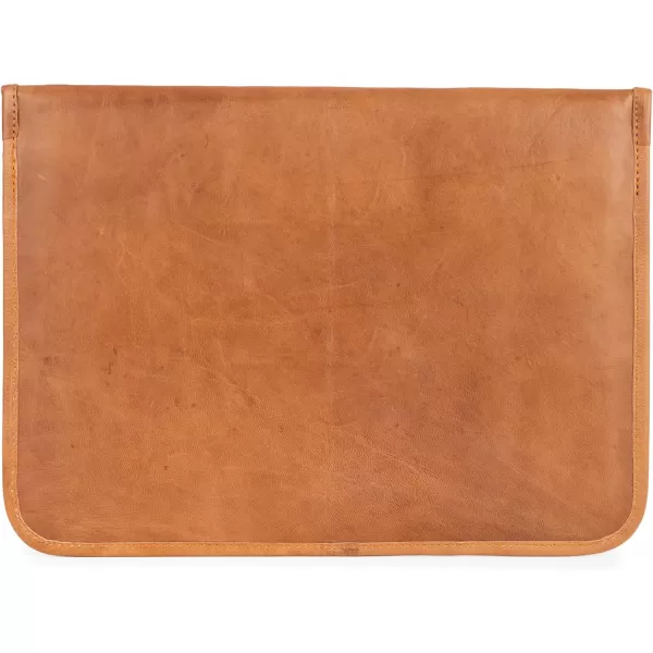 Berliner Bags Vintage Leather Laptop Sleeve, Computer Case Notebook Cover - Brown 