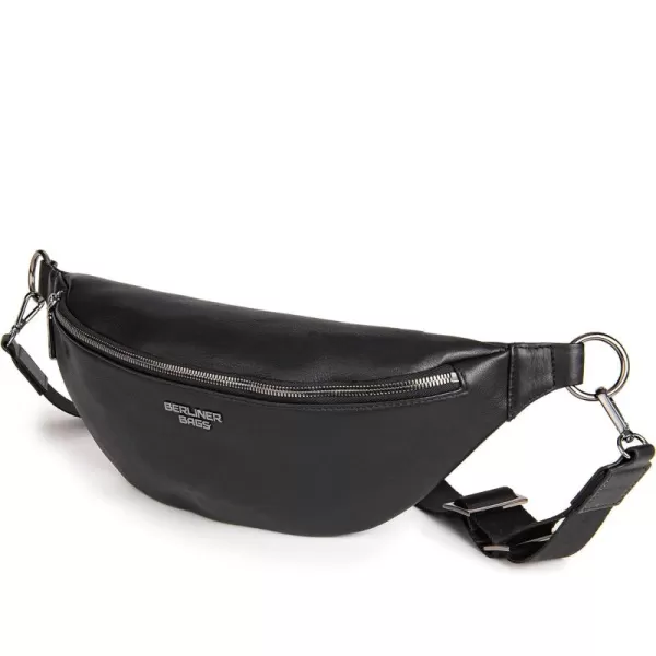 Berliner Bags Premium Fanny Pack Mona XL Leather Shoulder Bag Ladies Men