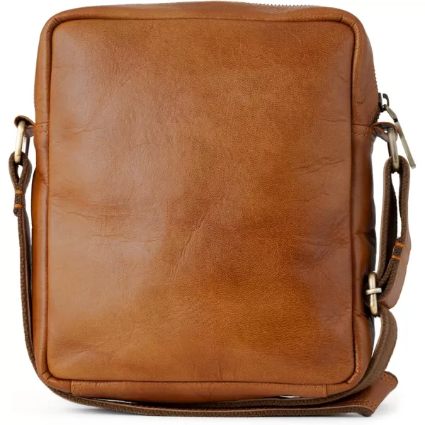 imageBERLINER BAGS Leather Mens Shoulder Bag Tom Small Crossbody SatchelBrown