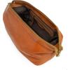 imageBERLINER BAGS Vintage Leather Cosmetic Bag Ben M Toiletry Bag for Women and Men for Travelling  BrownBrown XL