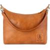 imageBERLINER BAGS Vintage Genuine Leather Shoulder Bag Bella Hobo Bag Top Handle Purse Handbag for Women  BrownBella 20