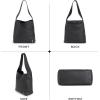 imageBERLINER BAGS Premium Genuine Leather Tote Bag Atlanta Shoulder Bag Hobo Bag for Women  Black