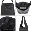 imageBERLINER BAGS Premium Genuine Leather Tote Bag Atlanta Shoulder Bag Hobo Bag for Women  Black