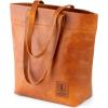 imageBERLINER BAGS Vintage Genuine Leather Tote Bag Cassie Large Purse Handbag for Women  Brown