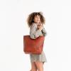 imageBERLINER BAGS Vintage Genuine Leather Tote Bag Cassie Large Purse Handbag for Women  Brown