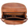 imageBerliner Bags Vintage Genuine Leather Shoulder Bag Dakota Crossbody Bag Small Purse for Women  Brown