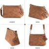 imageBerliner Bags Vintage Genuine Leather Shoulder Bag Marbella Small Crossbody Purse for Women  Brown