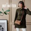 imageBerliner Bags Vintage Genuine Leather Shoulder Bag Marbella Small Crossbody Purse for Women  Brown