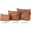 imageBerliner Bags Vintage Genuine Leather Shoulder Bag Marbella Small Crossbody Purse for Women  Brown