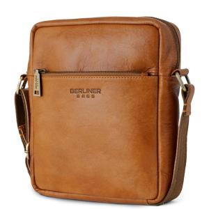 imageBERLINER BAGS Vintage Genuine Leather Shoulder Bag for Men Tom Sling Bag for Men Small Crossbody Bag for MenBrown