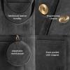 imageBERLINER BAGS Vintage Genuine Leather Tote Bag Seville Handbag Large Shopper for WomenDark Grey
