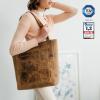 imageBERLINER BAGS Vintage Genuine Leather Tote Bag Seville Handbag Large Shopper for WomenWalnut