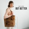 imageBERLINER BAGS Vintage Genuine Leather Tote Bag Seville Handbag Large Shopper for WomenWalnut