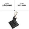 imageBERLINER BAGS Vintage Leather Shoulder Bag Marbella Crossbody Handbag for Women  BrownDark Grey Xs