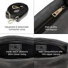 imageBERLINER BAGS Vintage Leather Shoulder Bag Marbella Crossbody Handbag for Women  BrownDark Grey Xs