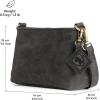 imageBERLINER BAGS Vintage Leather Shoulder Bag Marbella Crossbody Handbag for Women  BrownDark Grey Xs