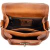 imageBerliner Bags Vintage Genuine Leather Shoulder Bag Valencia Small Purses for Women Crossbody Bag  Brown