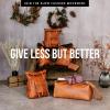 imageBerliner Bags Vintage Genuine Leather Shoulder Bag Valencia Small Purses for Women Crossbody Bag  Brown