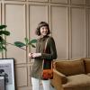 imageBerliner Bags Vintage Genuine Leather Shoulder Bag Valencia Small Purses for Women Crossbody Bag  Brown