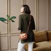 imageBerliner Bags Vintage Genuine Leather Shoulder Bag Valencia Small Purses for Women Crossbody Bag  Brown
