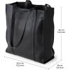 imageBERLINER BAGS Premium Genuine Leather Tote Bag Kira Shoulder Bag Hobo Bag for Women  Black