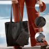 imageBERLINER BAGS Premium Genuine Leather Tote Bag Kira Shoulder Bag Hobo Bag for Women  Black