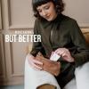 imageBERLINER BAGS Vintage Genuine Leather Makeup Bag Anna Cosmetic Bag for Purse Travel and Cosmetics Pouch with Zipper for Women  BrownCamel