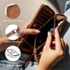 imageBERLINER BAGS Vintage Genuine Leather Wallet Margo RFID Blocking Credit Card Holder Slim Womens Wallet Zip Around Wallet for 13 Cards and ID window Bills Coins  BrownCamel