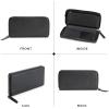 imageBERLINER BAGS Vintage Genuine Leather Wallet Margo RFID Blocking Credit Card Holder Slim Womens Wallet Zip Around Wallet for 13 Cards and ID window Bills Coins  BrownBlack