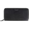 imageBERLINER BAGS Vintage Genuine Leather Wallet Margo RFID Blocking Credit Card Holder Slim Womens Wallet Zip Around Wallet for 13 Cards and ID window Bills Coins  BrownDark Grey