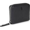 imageBERLINER BAGS Vintage Genuine Leather Small Wallet for Women Palermo Card Holder ID Window Mini Bifold Wallet for Cash RFID Blocking with Zipped Coin Pocket  BrownBlack