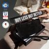 imageBerliner Bags Premium Genuine Leather Wallet Lyon RFID Blocking Credit Card Holder Clutch Purses for Women Zip Around Wallet for 15 Cards and ID window Bills Coins  BlackBlack Suede