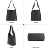 imageBERLINER BAGS Premium Genuine Leather Tote Bag Atlanta Shoulder Bag Hobo Bag for WomenBlack