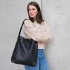 imageBERLINER BAGS Premium Genuine Leather Tote Bag Atlanta Shoulder Bag Hobo Bag for WomenBlack