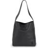 imageBERLINER BAGS Premium Genuine Leather Tote Bag Atlanta Shoulder Bag Hobo Bag for WomenBlack Emboss