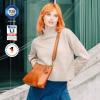 imageBERLINER BAGS Vintage Genuine Leather Shoulder Bag Marbella S Small Crossbody Purse for WomenBrown
