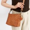 imageBERLINER BAGS Vintage Genuine Leather Shoulder Bag Marbella S Small Crossbody Purse for WomenBrown