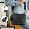 imageBERLINER BAGS Vintage Genuine Leather Shoulder Bag Marbella S Small Crossbody Purse for WomenDark Grey