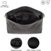 imageBERLINER BAGS Vintage Genuine Leather Shoulder Bag Marbella S Small Crossbody Purse for WomenDark Grey